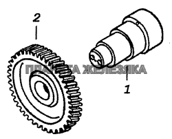15.1770210-01 Вал промежуточный делителя передач КамАЗ-53229 (Евро 2)