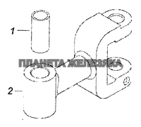 152.1703637-20 Рычаг КамАЗ-53229 (Евро 2)