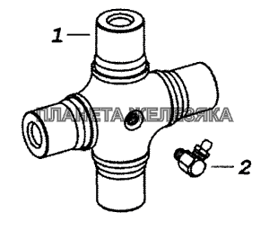 53205-2205026-10 Крестовина карданного вала КамАЗ-53229 (Евро 2)