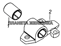 43114-2902020 Ушко с втулкой КамАЗ-53229 (Евро 2)