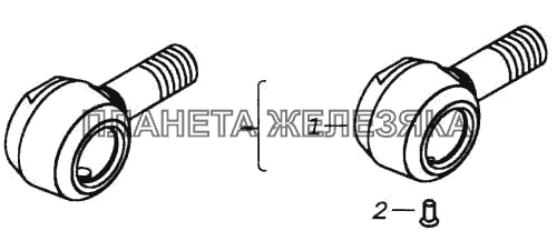 Наконечник КамАЗ-5360 Наконечник КамАЗ-5360