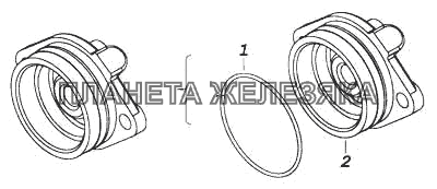 Корпус заднего подшипника КамАЗ-5460