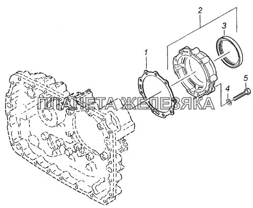 Картер планетарной передачи КамАЗ-5460