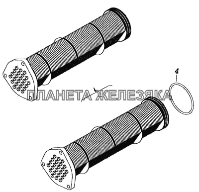 Сердцевина КамАЗ-5460 (каталог 2005 г.)