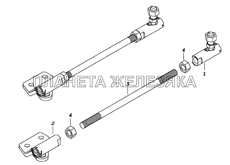 Наконечник КамАЗ-5460 (каталог 2005 г.) Наконечник КамАЗ-5460 (каталог 2005 г.)