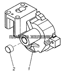 Корпус масляного насоса в сборе КамАЗ-6460
