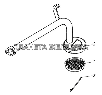 Маслозаборник КамАЗ-6460