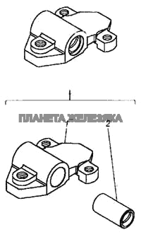 Ушко с втулкой КамАЗ-6460