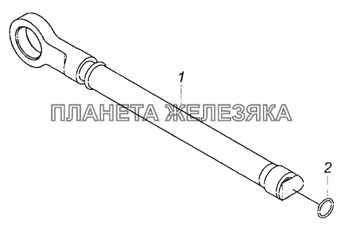 5320-1602568 Толкатель поршня главного цилиндра КамАЗ-6460 (Евро 4)