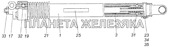 6540-1703325-06 Тяга КамАЗ-6460 (Евро 4)