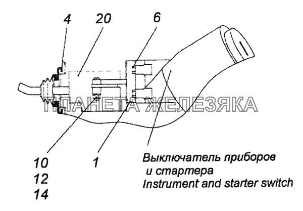 6520-3400006-19 Установка круиз-контроля КамАЗ-6460 (Евро 4)