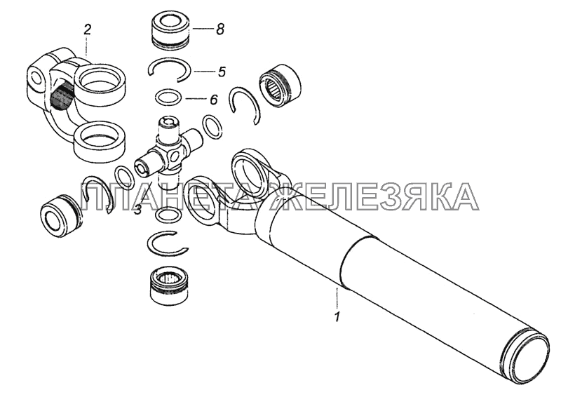 6520-3422014-30 Шарнир с втулкой КамАЗ-6460 (Евро 4) 6520-3422014-30 Шарнир с втулкой КамАЗ-6460 (Евро 4)