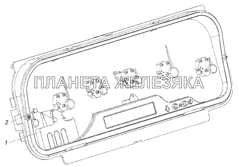 5308-3802001 Пломбировка спидометра КамАЗ-6460 (Евро 4)