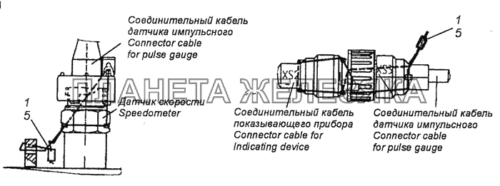 6520-3840002-50 Пломбировка датчика скорости КамАЗ-6460 (Евро 4)