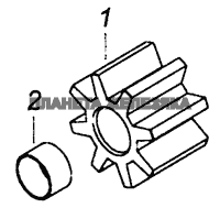 740.1011030-50 Шестерня ведомая масляного насоса КамАЗ-6460 (Евро 4)