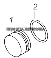 740.1003434 Заглушка с кольцом КамАЗ-65111 (Евро 4)
