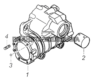 4310-3401010 Картер механизма рулевого управления КамАЗ-65111 (Евро 4)