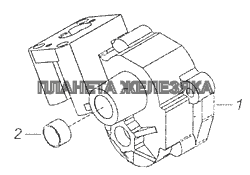 740.1011018-51 Корпус насоса КамАЗ-65111 (Евро 4)