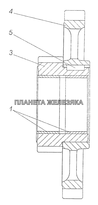 740.70-1029115 Шестерня ведущая КамАЗ-65111 (Евро 4)