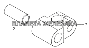 142.1703362 Серьга со втулкой КамАЗ-65115, 65116 (Евро-4)