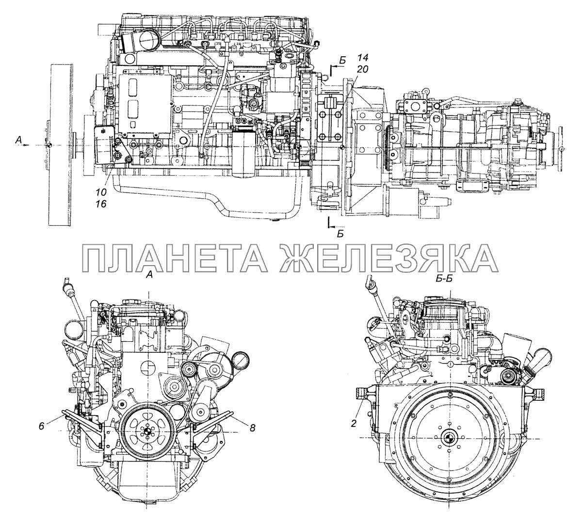 65115-1001000-03 Установка опор силового агрегата КамАЗ-65115 (Евро-3) 65115-1001000-03 Установка опор силового агрегата КамАЗ-65115 (Евро-3)