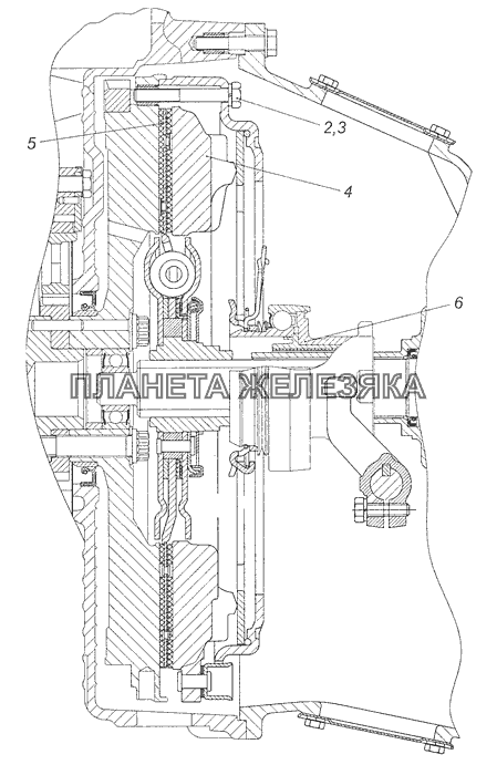 21.1600010 Сцепление КамАЗ-65115 (Евро-3)