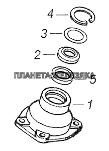 4310-3401720 Крышка корпуса с манжетами КамАЗ-65115 (Евро-3) 4310-3401720 Крышка корпуса с манжетами КамАЗ-65115 (Евро-3)