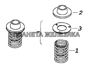 Пружина КамАЗ-65116