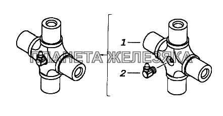 Крестовина карданного вала КамАЗ-65116