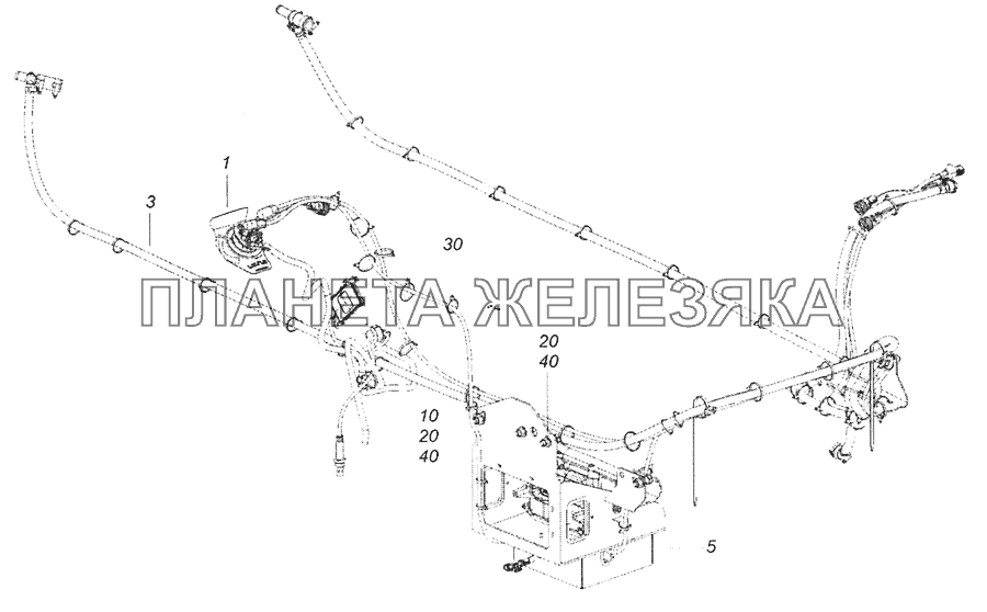 6520-1208500-10 Установка насоса дозирующего КамАЗ-6520 (Euro-4)