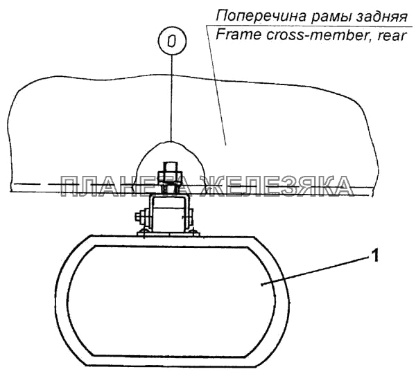 Установка рабочей фары КамАЗ-6520