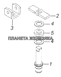 5320-8105015 Пробка крана КамАЗ-65201 Евро 2-3 5320-8105015 Пробка крана КамАЗ-65201 Евро 2-3
