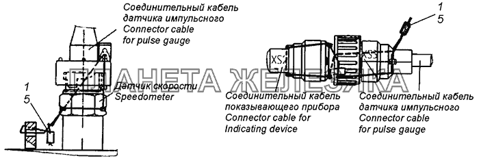 6520-3840002-50 Пломбировка датчика скорости КамАЗ-6522 (Евро-4)