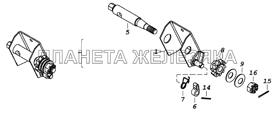 Ворот КамАЗ-6522