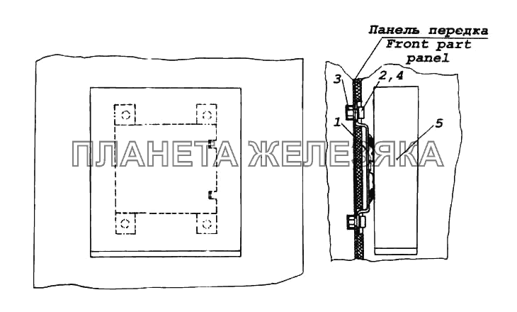 Установка блока управления КамАЗ-6522