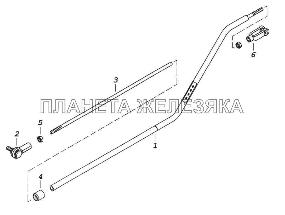 Толкатель КамАЗ-6522