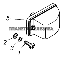 53215-3726001 Установка бокового повторителя указателей поворота КамАЗ-65226