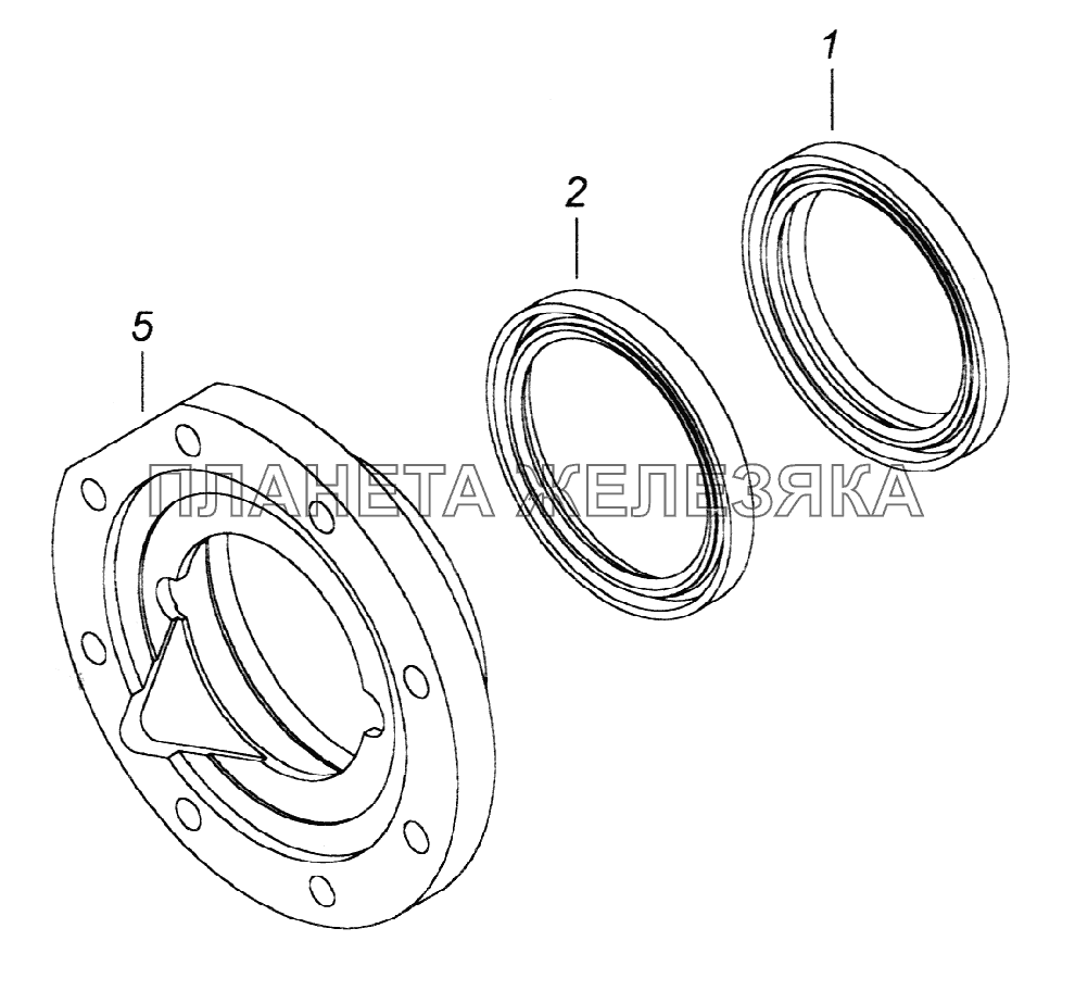 Крышка подшипника КамАЗ-65226