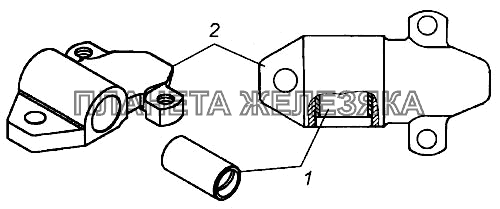 Ушко с втулкой в сборе КамАЗ-6540