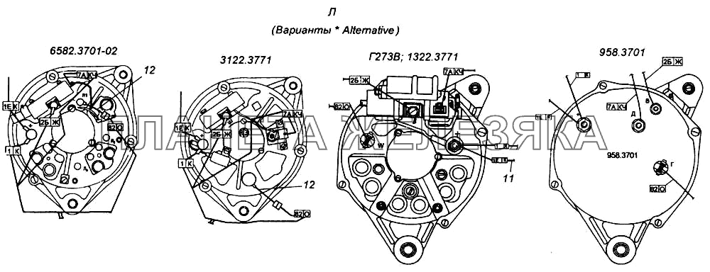 Установка проводов на шасси КамАЗ-6540