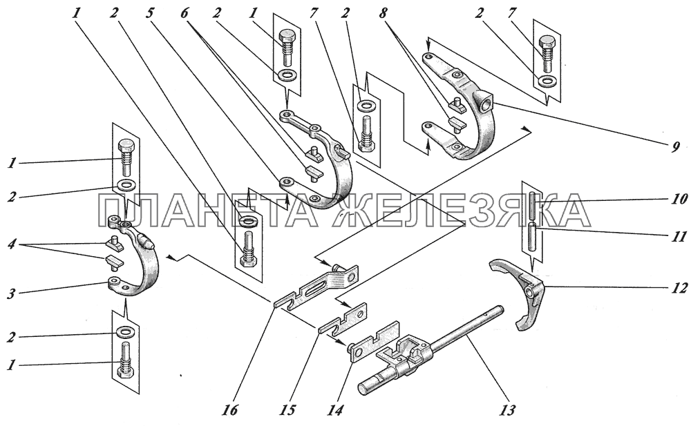  Коробка передач ZF6S700ВО 1351001017 КАВЗ-4238 