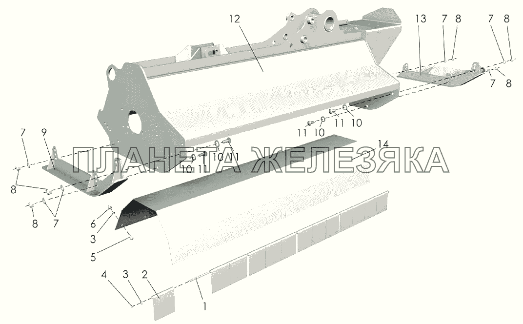 Корпус и лыжи КДК-184 Корпус и лыжи КДК-184