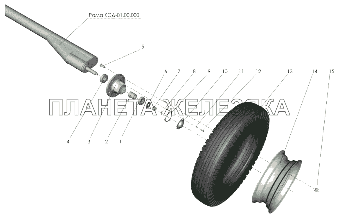 Колеса ЗИС-2,0 Колеса ЗИС-2,0