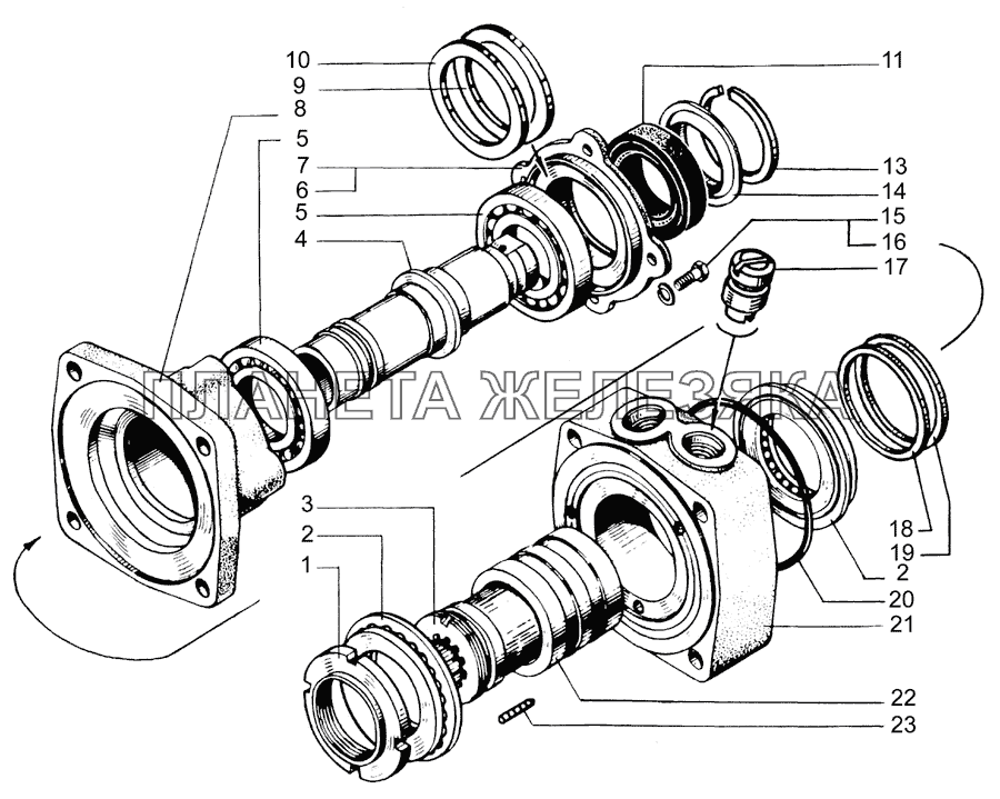 Распределитель КрАЗ-65055-02