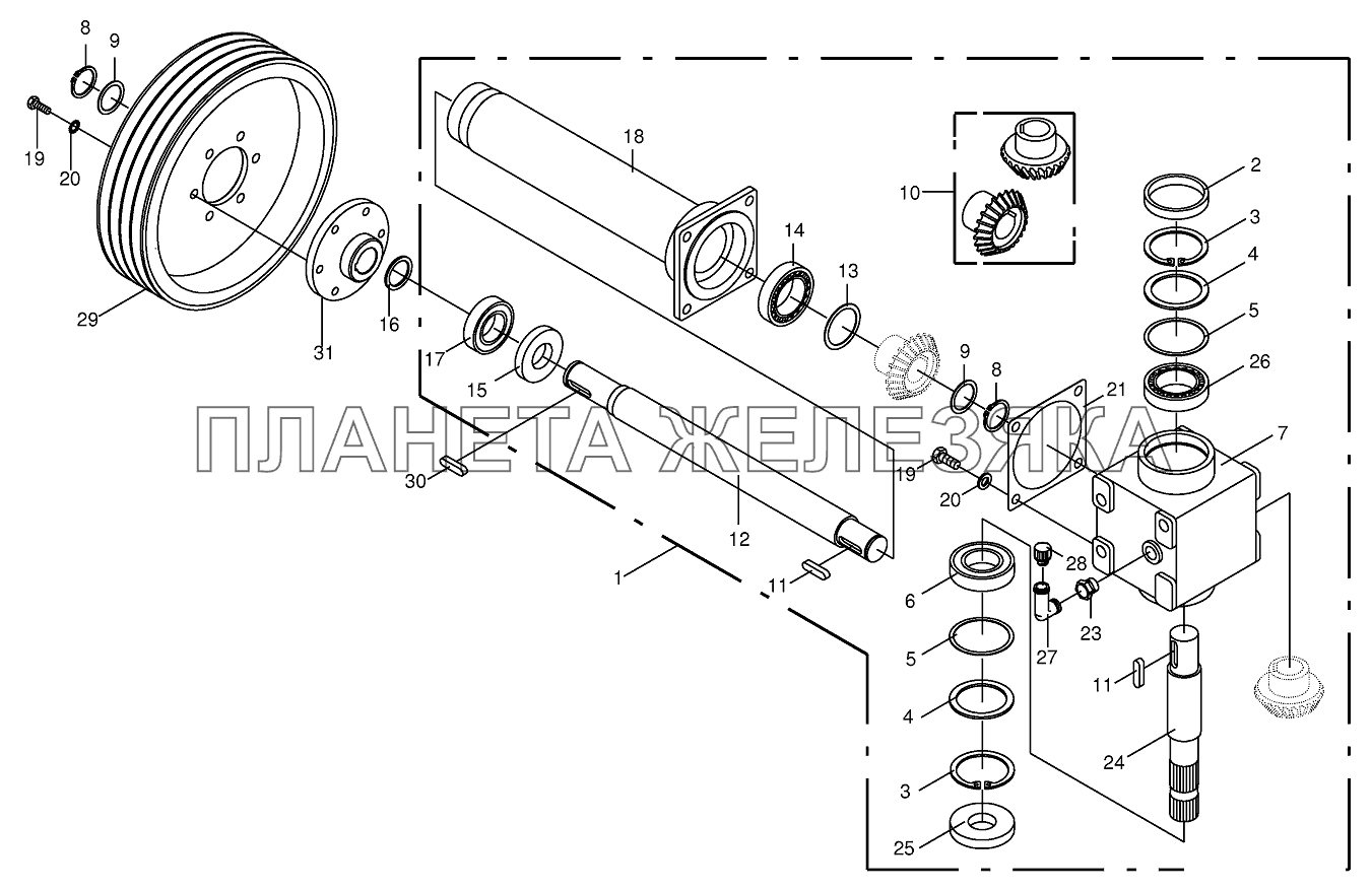Gearbox EC 28/32 Gearbox EC 28/32