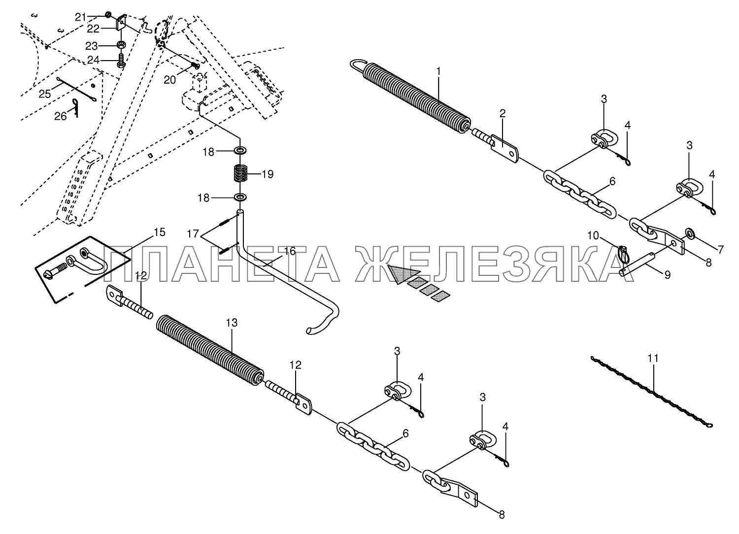 Spring compensation EC 28/32CV Spring compensation EC 28/32CV