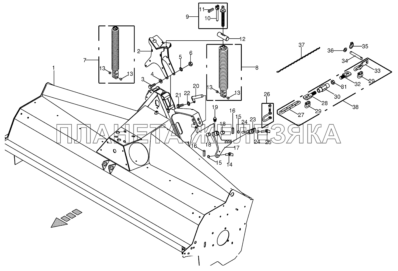 Spring compensation EC28CV/32CV/32CV-F Spring compensation EC28CV/32CV/32CV-F