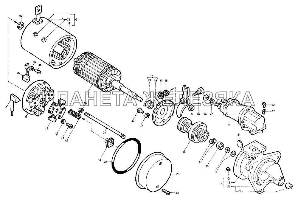 Статор ЛТЗ-55