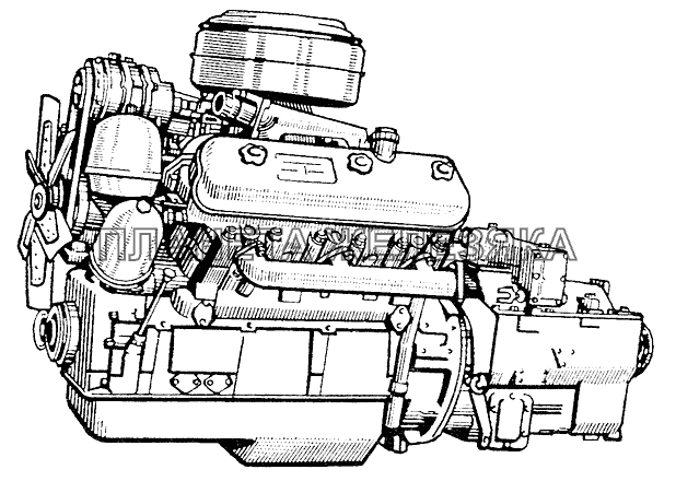 Двигатель ЯМЗ-236 МАЗ-504В