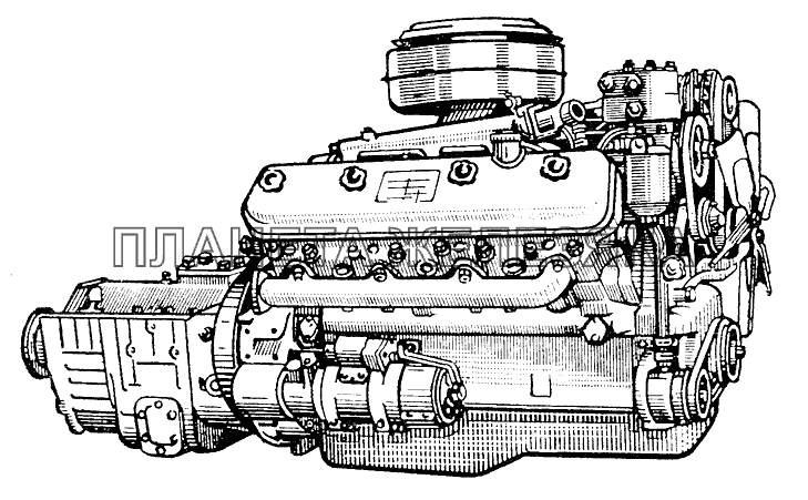 Двигатель ЯМЗ-238 МАЗ-504В